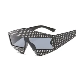 Rhinestones frame - oversized sunglassesSunglasses