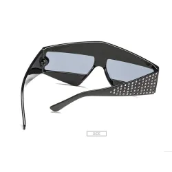 Rhinestones frame - oversized sunglassesSunglasses