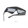 Rhinestones frame - oversized sunglassesSunglasses