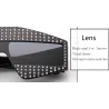 Rhinestones frame - oversized sunglassesSunglasses
