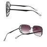 Vintage Steampunk Square Rhinestone Sunglasses GlassesSunglasses