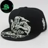 Sombreros / gorrasFlujo fluorescente en la capa de béisbol oscura Unisex