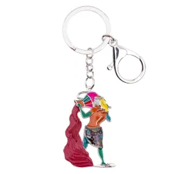 llaveroAquarius Zodiac Sign Keychain Teclado