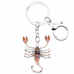 llaveroScorpio Zodiac Sign Keychain Teclado