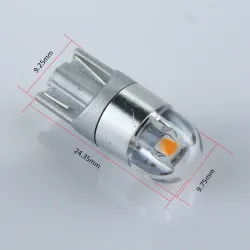 T10T10 W5W 3030 Lámpara de señalización de coches a granel LED 2 pcs