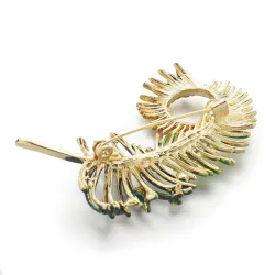 Crystal Pine tree broochBrooches