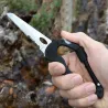 5 in 1 multifunctional tool with knife screwdriver aluminum climbing carabiner hookSurvival tools