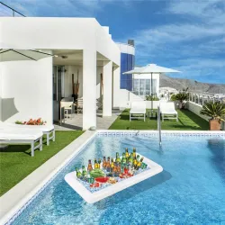 BBQ pool inflatable floating table trayOutdoor & Camping