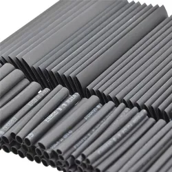 RegionesTubo termorretráctil para aislamiento eléctrico de cables, 127 piezas