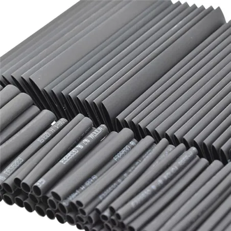 RegionesTubo termorretráctil para aislamiento eléctrico de cables, 127 piezas
