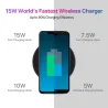AccesoriosSamsung Galaxy S9 S8 S7 iPhone 8 / X / 8 Plus UMIDIGI Q1 cargador rápido inalámbrico 15W
