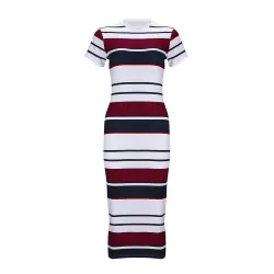 VestidosDesnuda slim lápiz vestido midi