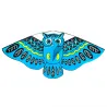 Cometacolorido búho fácil kite de mosca 110 * 50cm