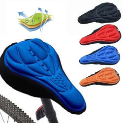 Sillín de bicicletaCojín de funda de silicona 3D