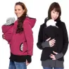 Ropa de maternidadKangaroo Chaqueta capucha chaqueta bebé capucha capucha capucha