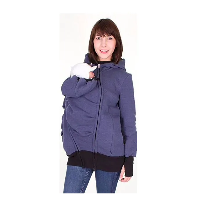 Ropa de maternidadKangaroo Chaqueta capucha chaqueta bebé capucha capucha capucha