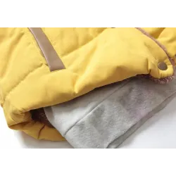 ChaquetasChaqueta tibia de diseño delgado con capucha algodón enano