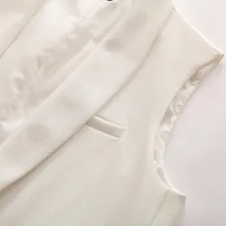 ChaquetasElegante chaleco sin mangas