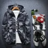 ChaquetasCamuflaje chaqueta capucha rompevientos unisex