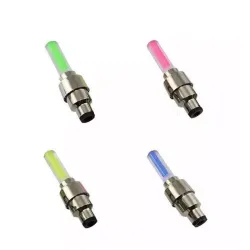 LucesVálvula de rueda de bicicleta LED luz 2pcs