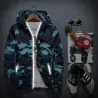 Camouflage hooded jacket windbreaker unisexJackets