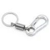 llaverollavero del clip de carabinero de acero inoxidable - llavero