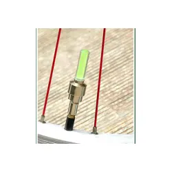 LucesVálvula de rueda de bicicleta LED luz 2pcs