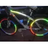LucesBicicleta rueda borde reflectante pegatina
