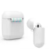 AuricularesApple AirPods auriculares suave silicona ultra fino caso de cubierta