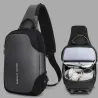 Protección9.7 pulgadas IPad agua repelente hombro bolsa de pecho