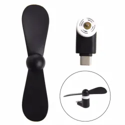 AccesoriosMini ventilador de refrigeración para smartphone - USB Tipo C
