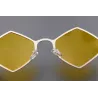 Metal frame vintage steampunk sunglassesSunglasses