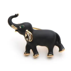 Brocheselefante negro - broche