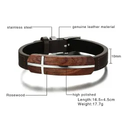 PulserasPulsera de cuero genuino