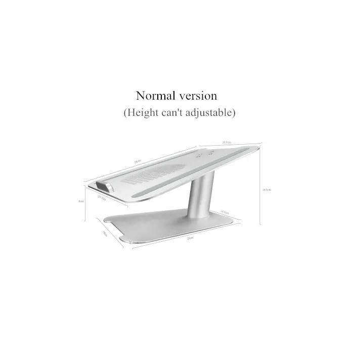 Adjustable height aluminum alloy laptop stand holderAccessories
