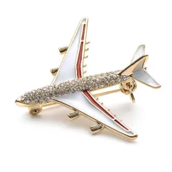 BrochesBroche de avión de cristal