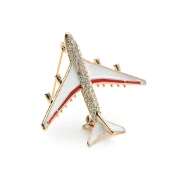 BrochesBroche de avión de cristal