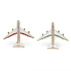 BrochesBroche de avión de cristal