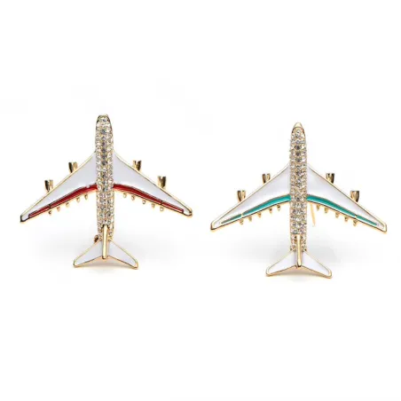 BrochesBroche de avión de cristal