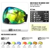 UV400 anti-fog double layer ski snowboard gogglesEyewear