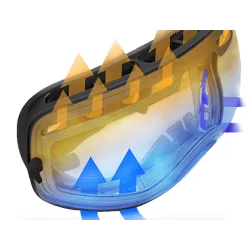 UV400 anti-fog double layer ski snowboard gogglesEyewear