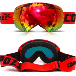 UV400 anti-fog double layer ski snowboard gogglesEyewear