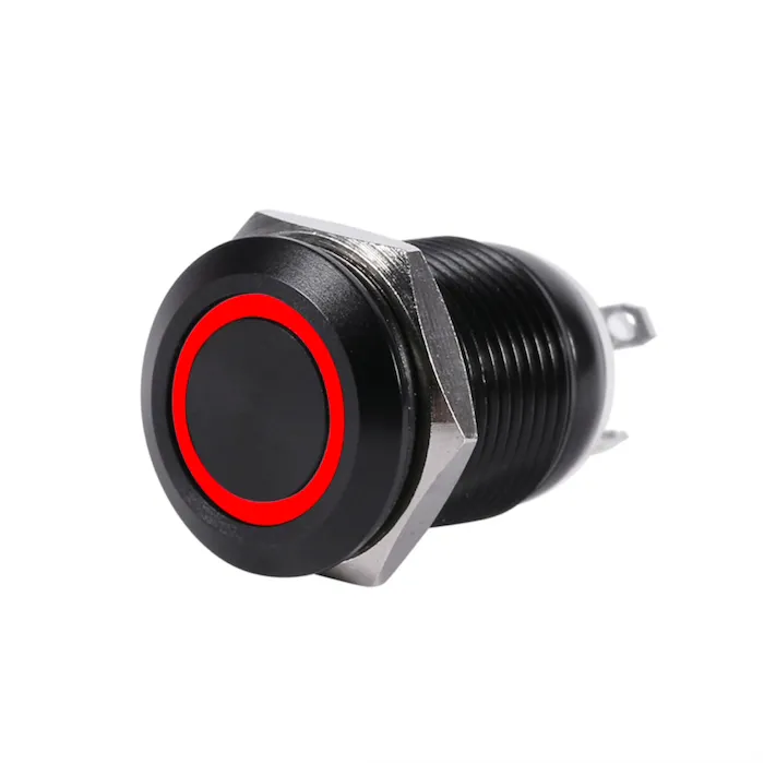 2A 12mm universal LED momentary push button switchSwitches
