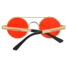 Round vintage steampunk sunglasses unisexSunglasses