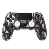PS4 Pro Slim Controller skull silicone gamepad cover case & 2 joystick capsControllers