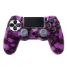 PS4 Pro Slim Controller skull silicone gamepad cover case & 2 joystick capsControllers