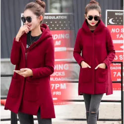 ChaquetasChaqueta de manga larga con capucha