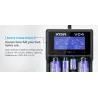 Bateríascargador de batería XTAR VC4 20700 18650 21700 14650 17335 17670 18490 10440 14500 16340 17500 18350 18500 18700 2265...