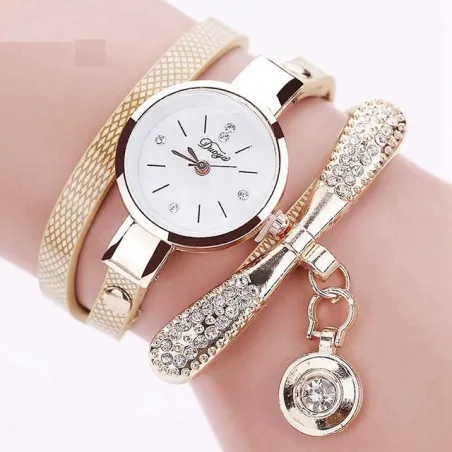 RelojesReloj de cuarzo cristal de pulsera vintage