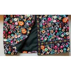 Floral design multicolor elegant short jacketJackets